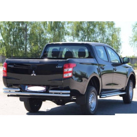 Защита заднего бампера Mitsubishi l200 2017